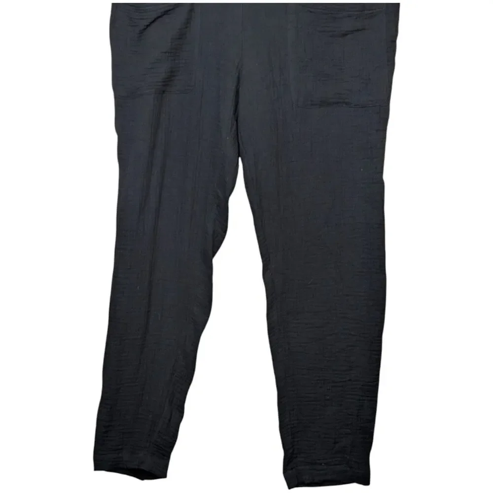 HATCH The Softest Gauze Nursing Jumpsuit XS Maternity Button Pocket Relaxed
